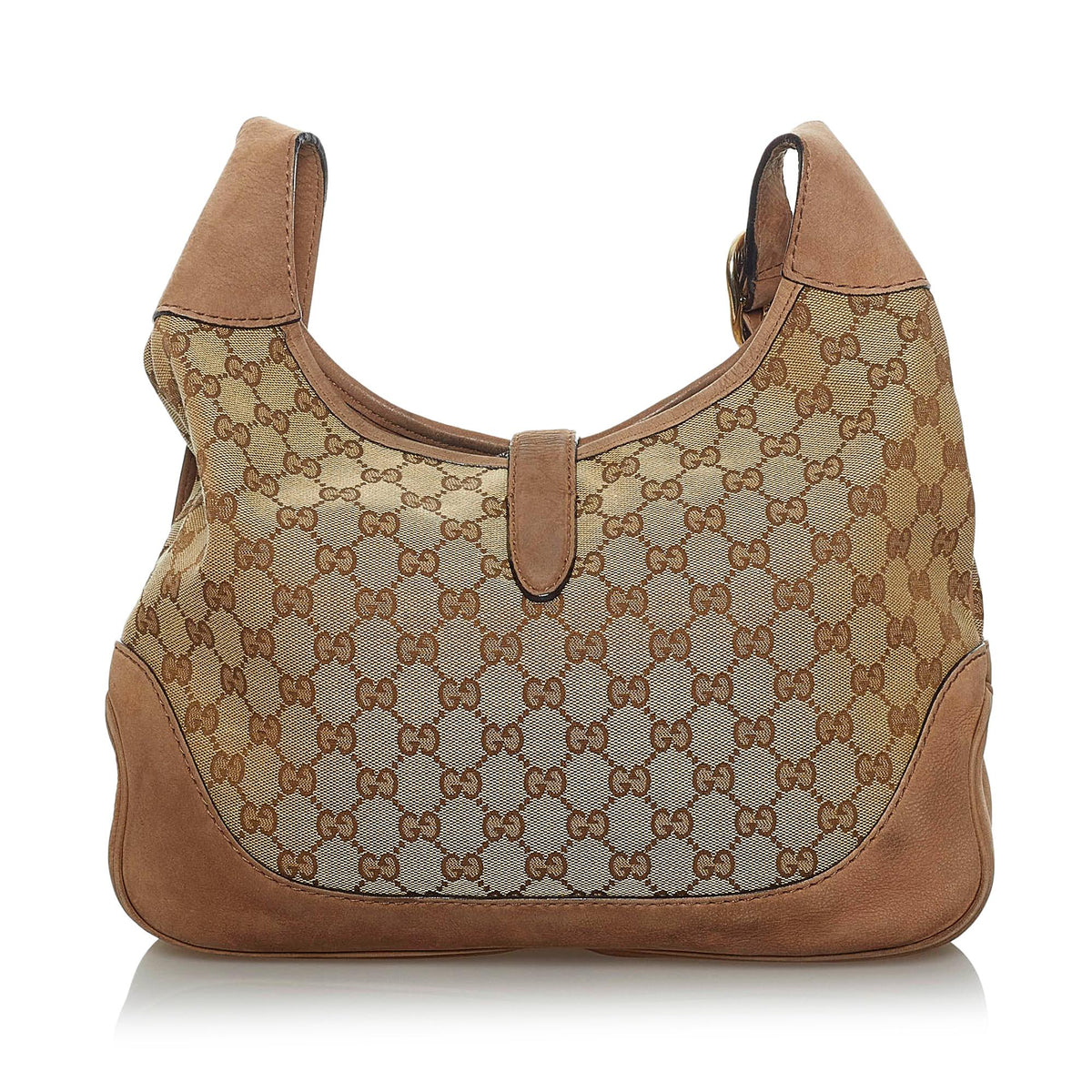 Gucci GG Canvas Web Jackie Crossbody Bag (SHG-33893)