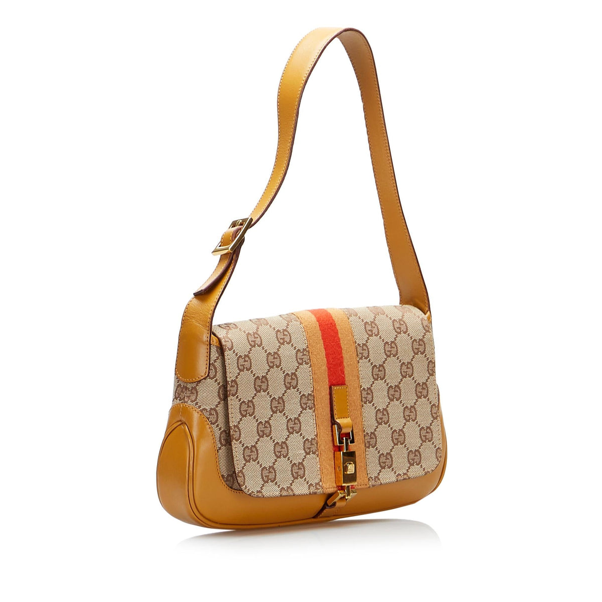 Gucci GG Canvas Web Jackie (SHG-WmSJeG)