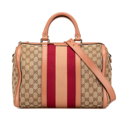 Gucci GG Canvas Web Joy Boston Bag