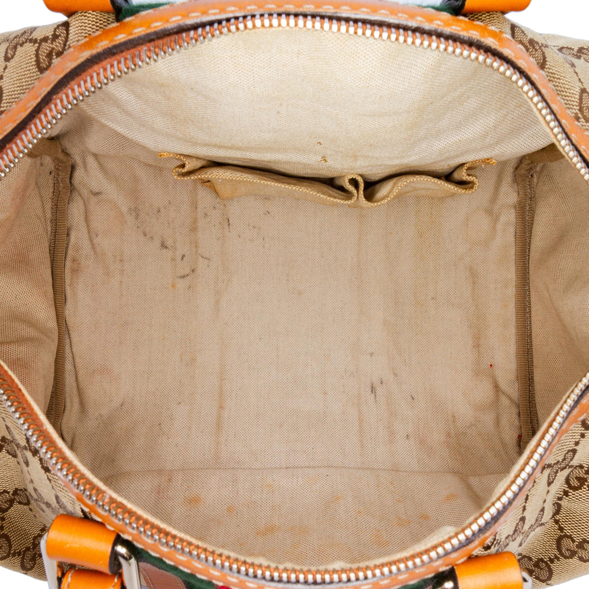 Gucci GG Canvas Web Joy Boston Bag