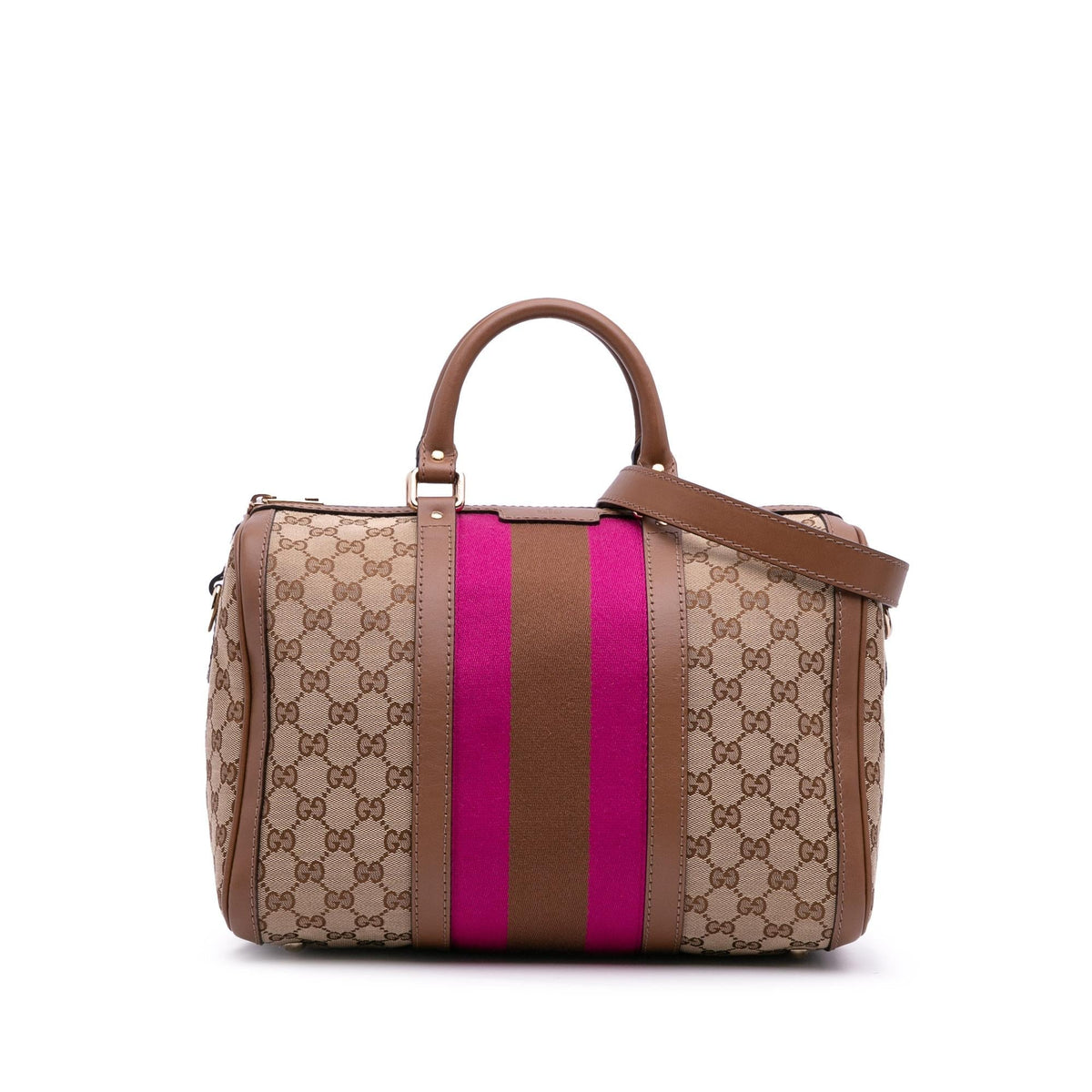 Gucci GG Canvas Web Joy Boston Bag