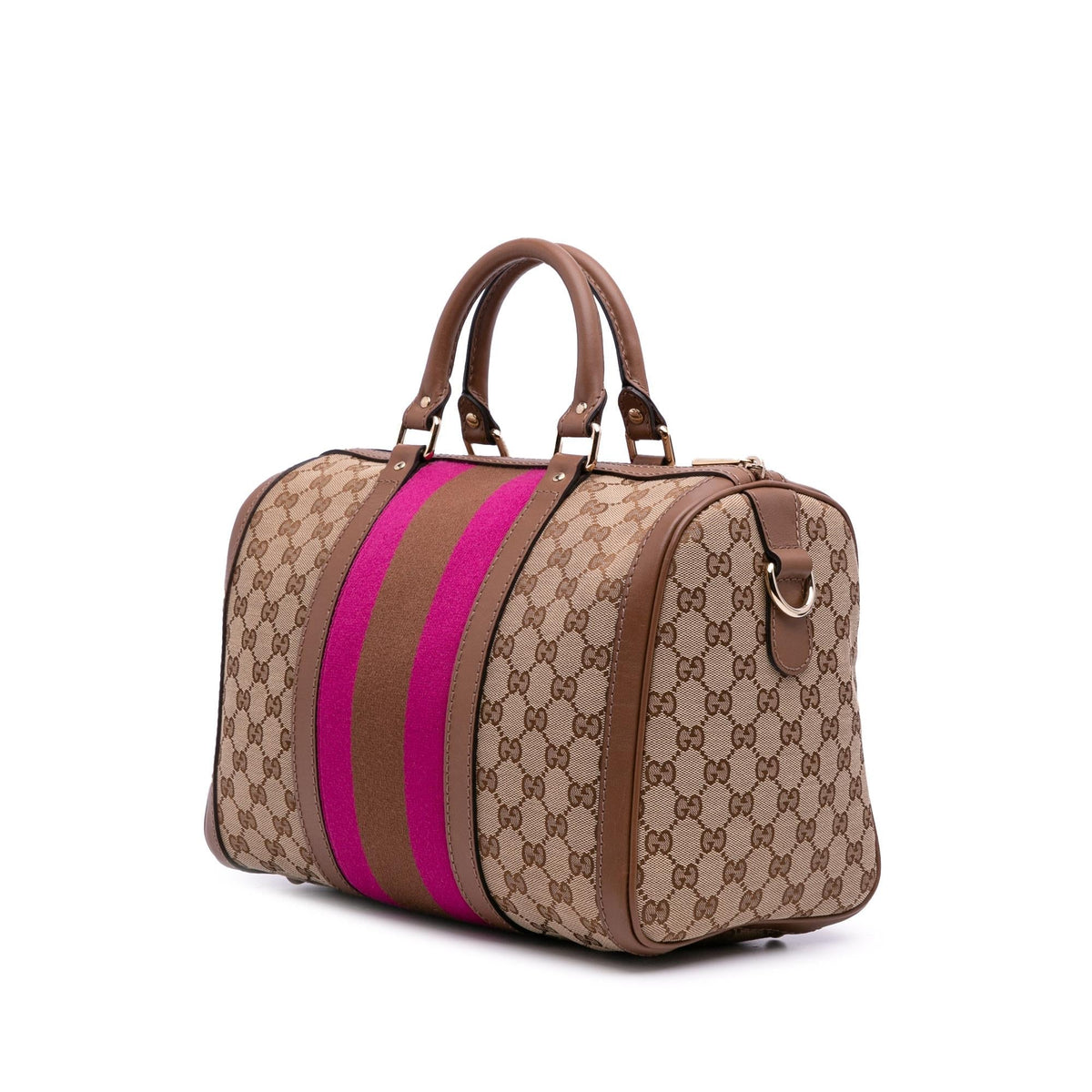 Gucci GG Canvas Web Joy Boston Bag