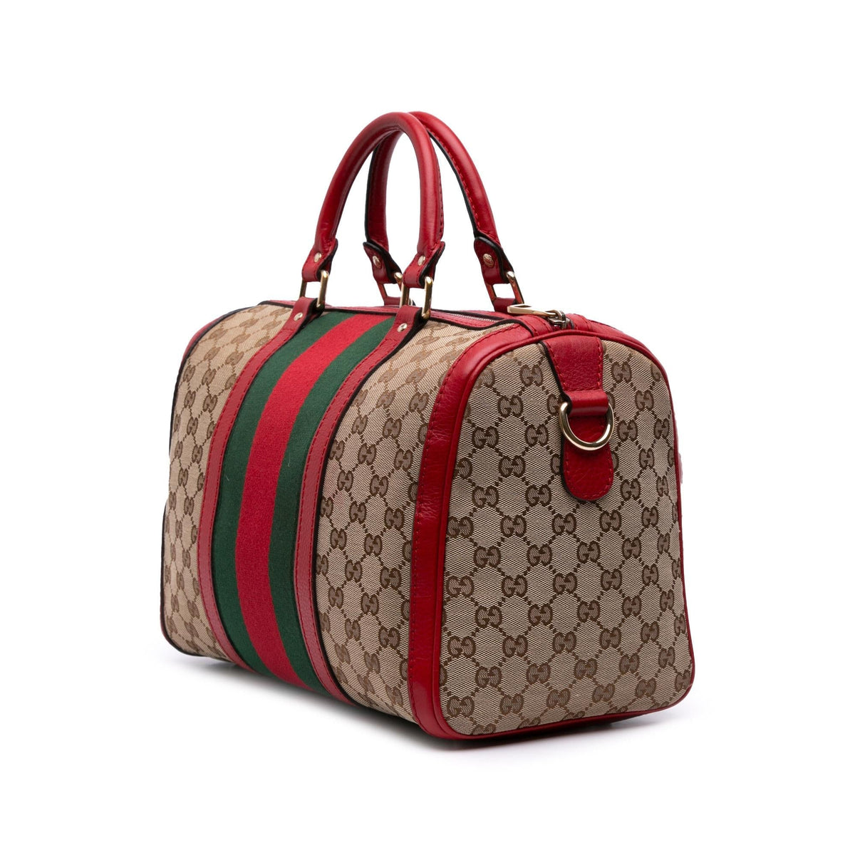 Gucci GG Canvas Web Joy Boston Bag
