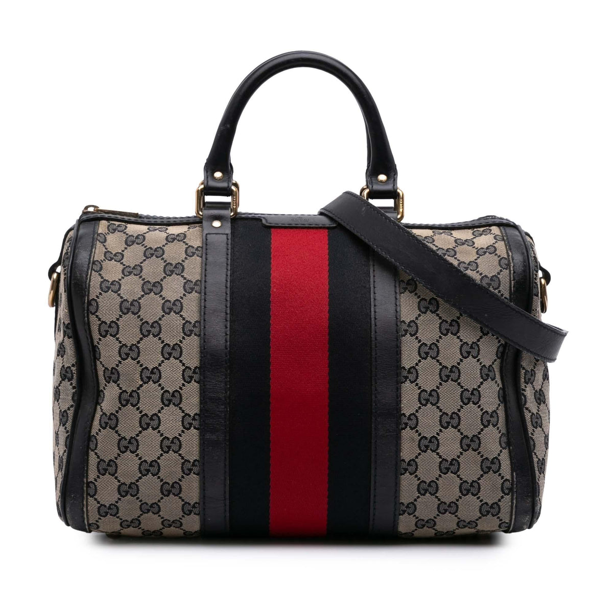 Gucci GG Canvas Web Joy Boston Bag