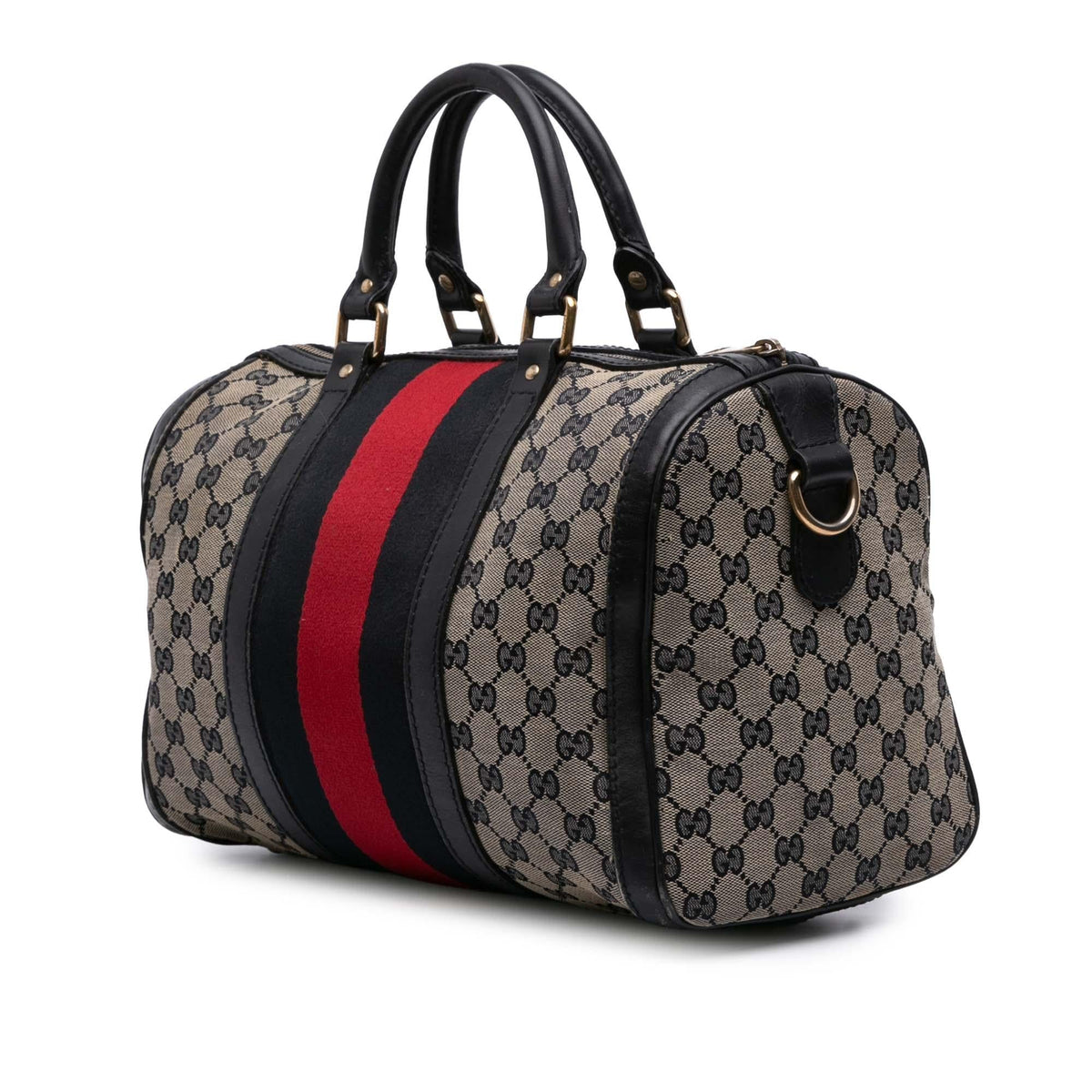Gucci GG Canvas Web Joy Boston Bag