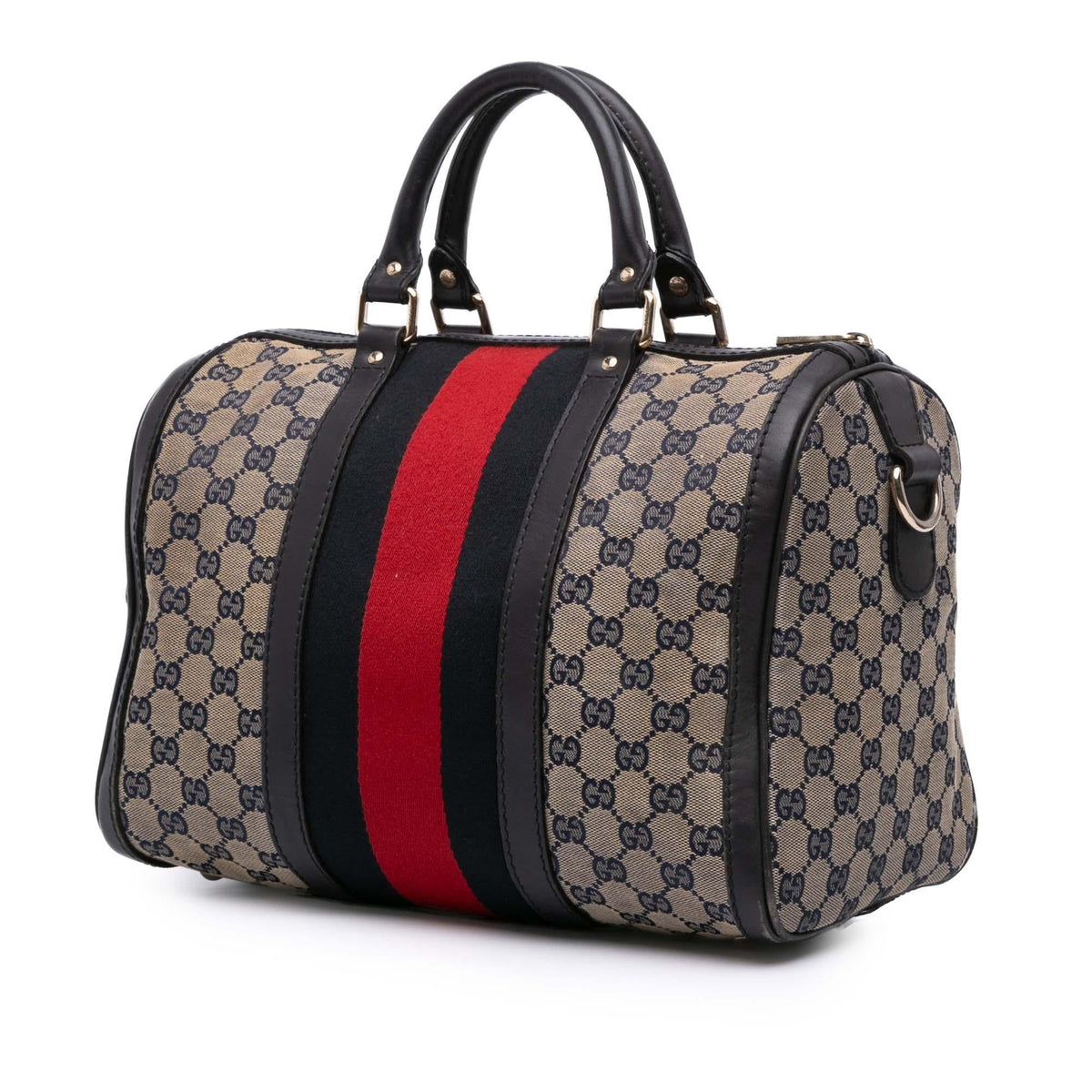 Gucci GG Canvas Web Joy Boston Bag