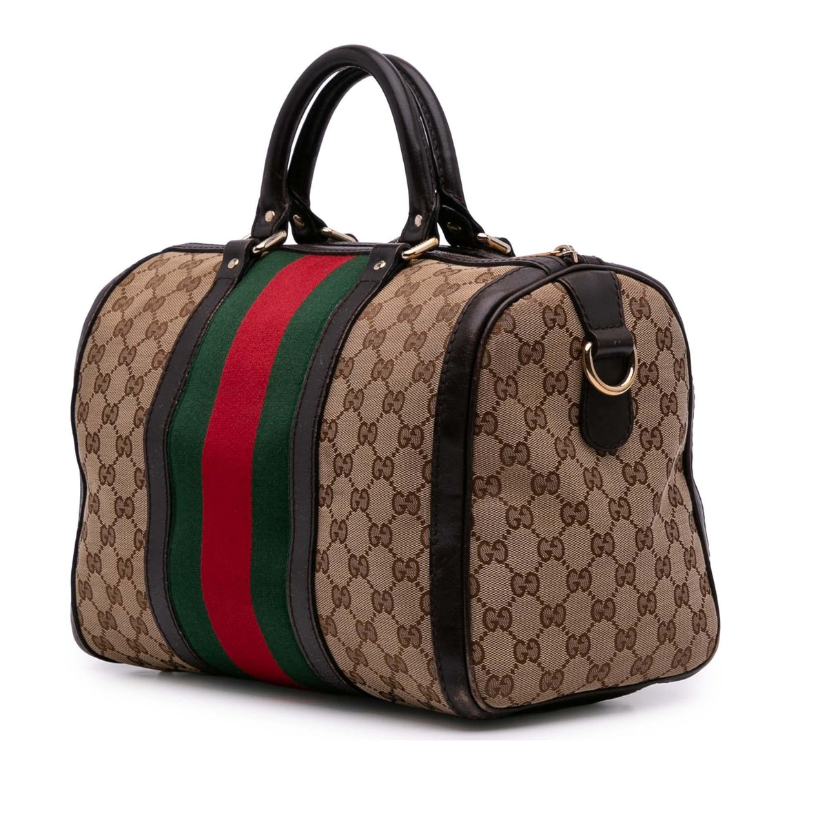 Gucci GG Canvas Web Joy Boston Bag