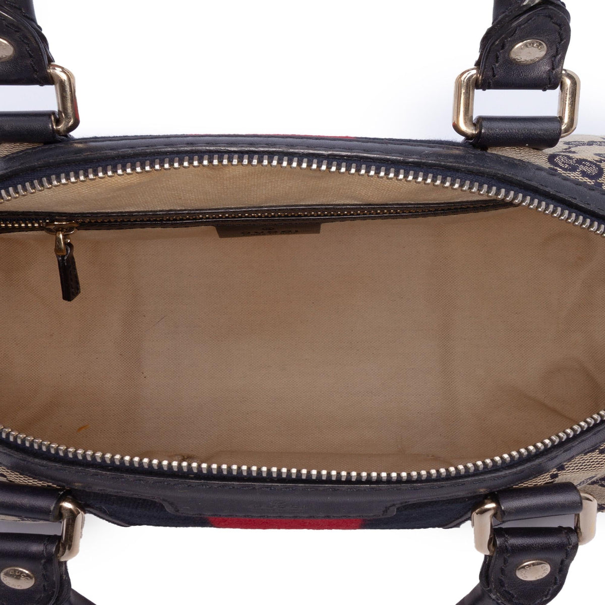 Gucci GG Canvas Web Joy Boston Bag