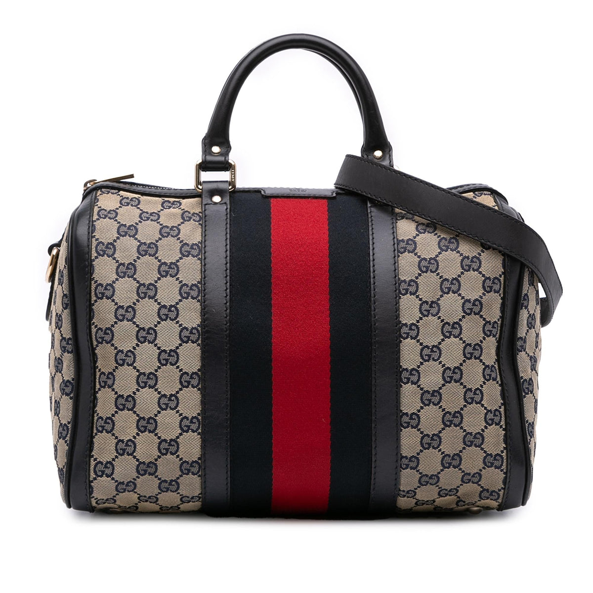 Gucci GG Canvas Web Joy Boston Bag