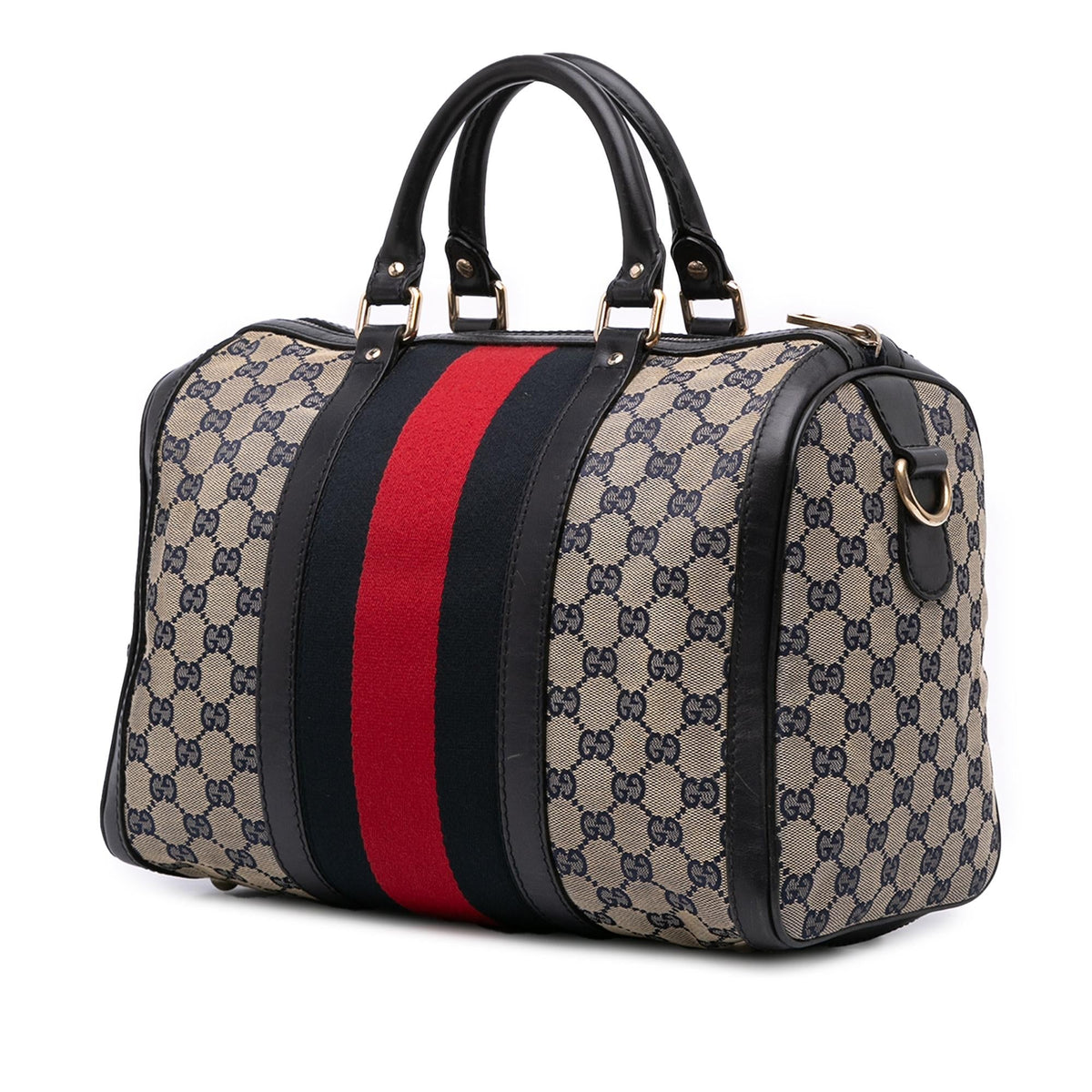 Gucci GG Canvas Web Joy Boston Bag
