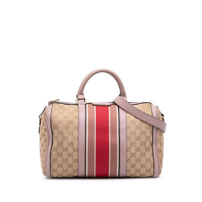 Gucci GG Canvas Web Joy Boston Bag