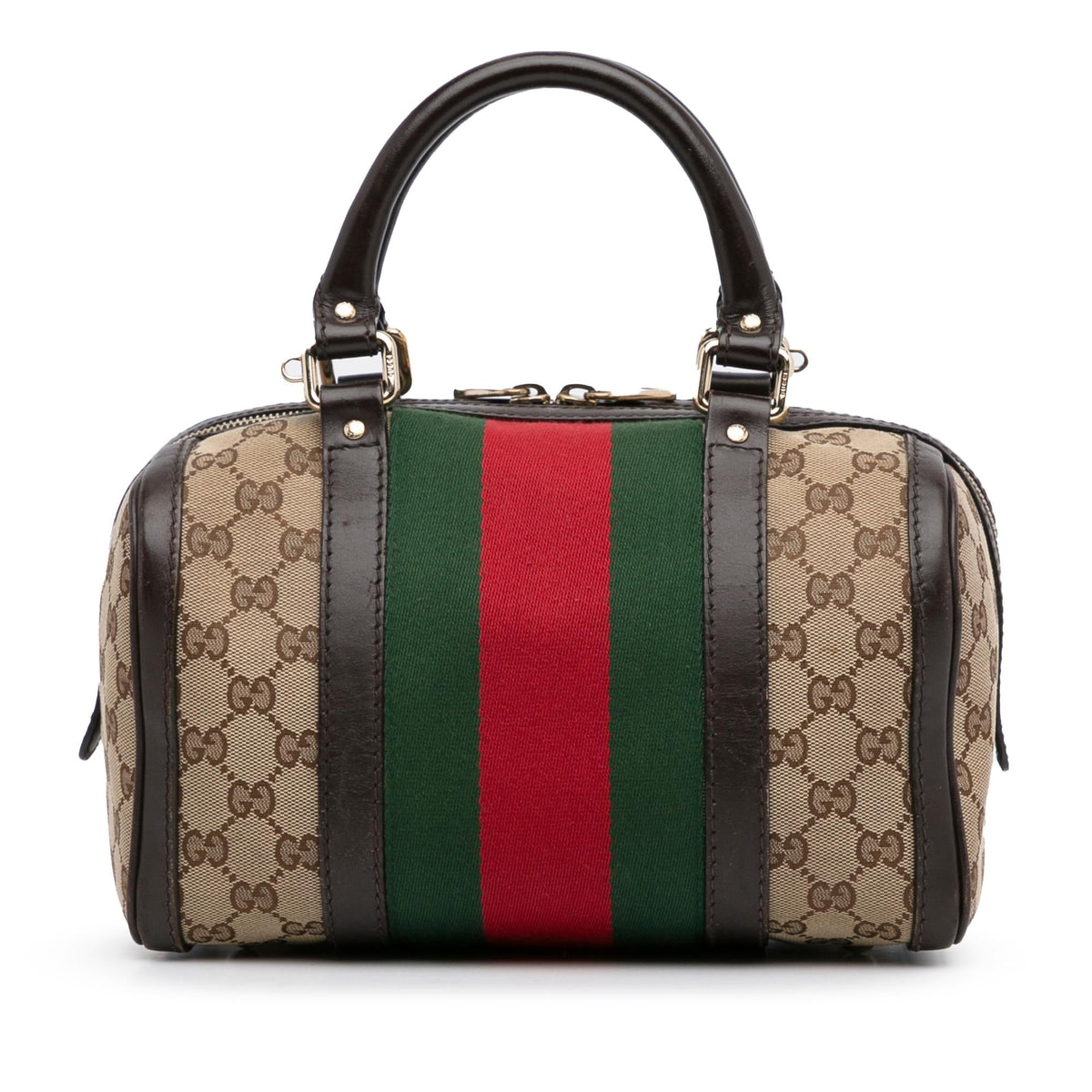 Gucci GG Canvas Web Joy Boston (SHG-8ig8N6)