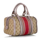 Gucci GG Canvas Web Joy Satchel (SHG-23395)