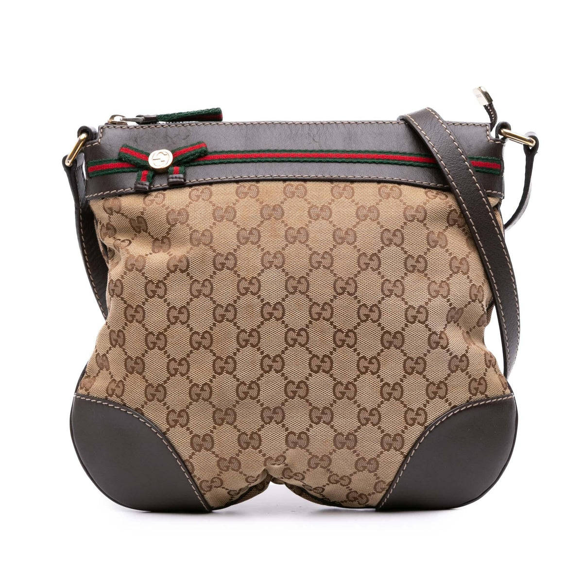 Gucci GG Canvas Web Mayfair Crossbody