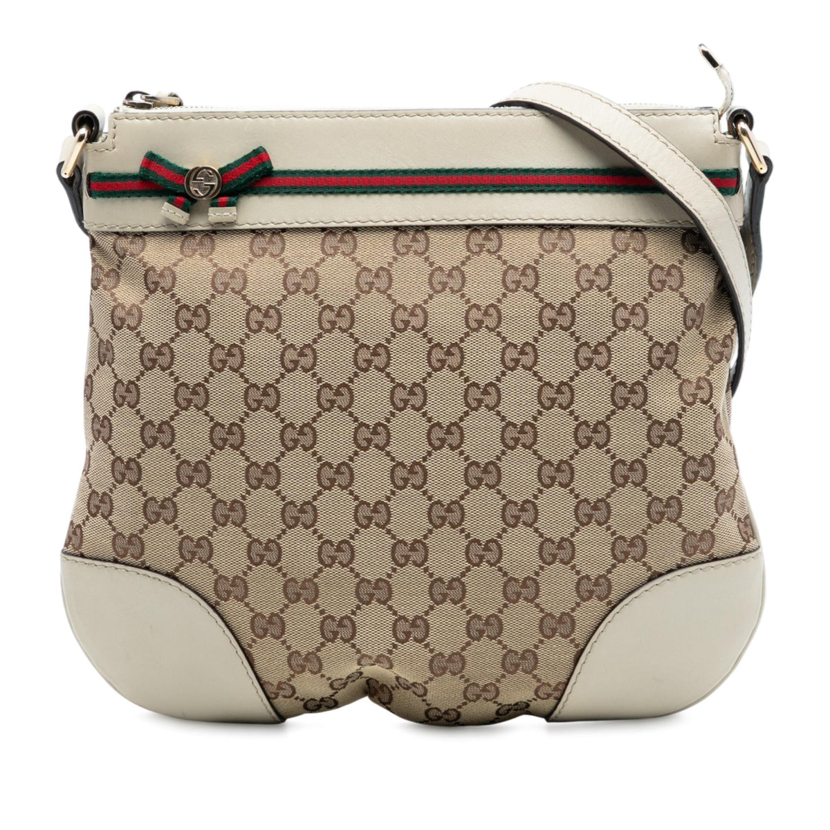 Gucci GG Canvas Web Mayfair Crossbody
