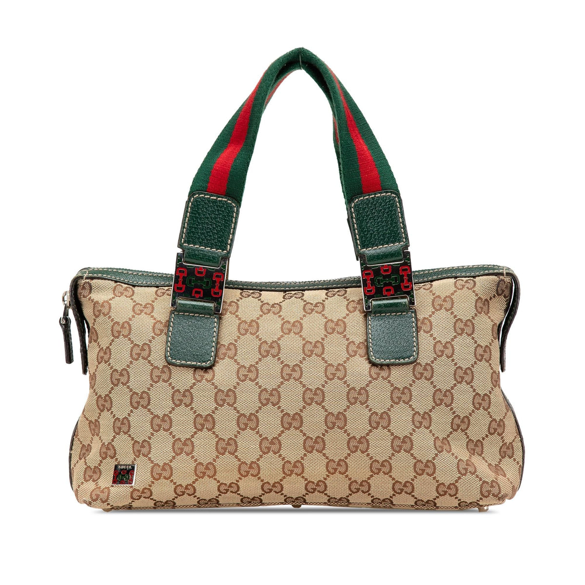 Gucci GG Canvas Web Pop Handbag
