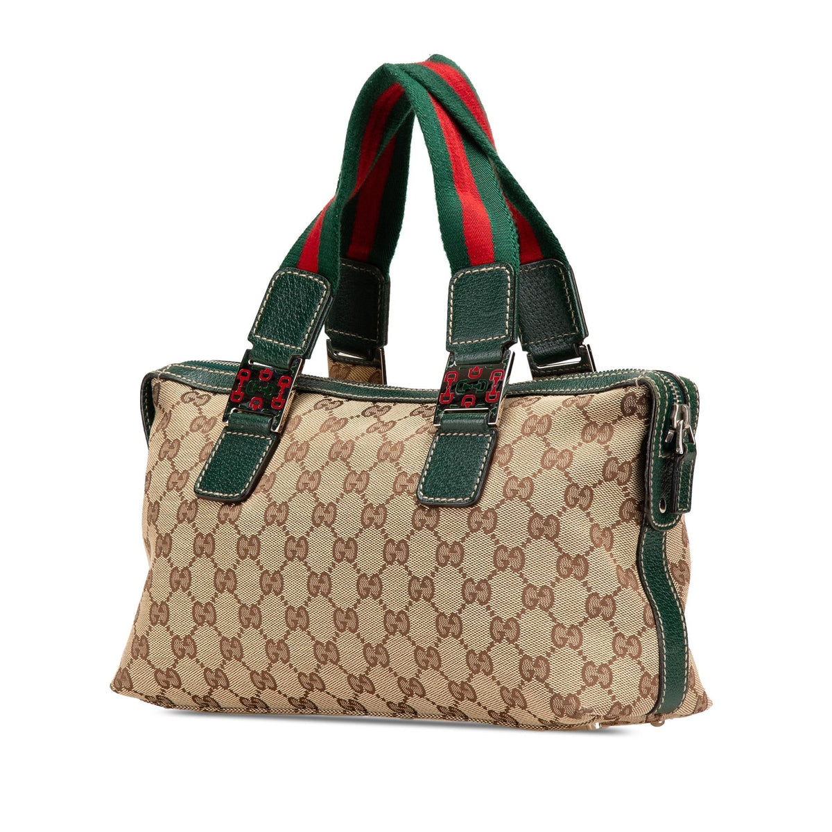 Gucci GG Canvas Web Pop Handbag