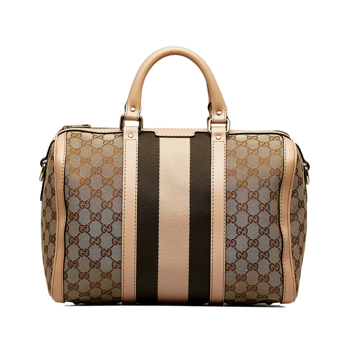 Gucci GG Canvas Web Satchel (SHG-qKkwqV)