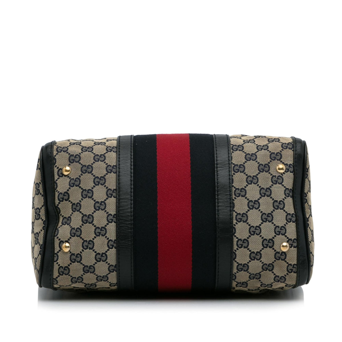Gucci GG Canvas Web Satchel (SHG-xupd8y)