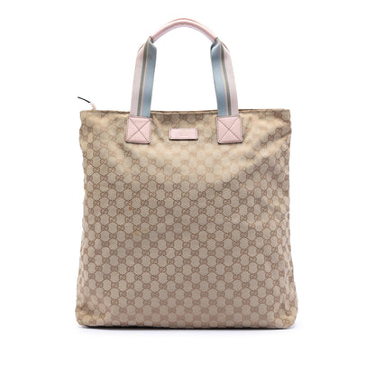 Gucci GG Canvas Web Tote