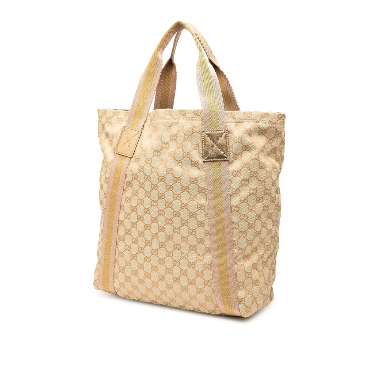 Gucci GG Canvas Web Tote