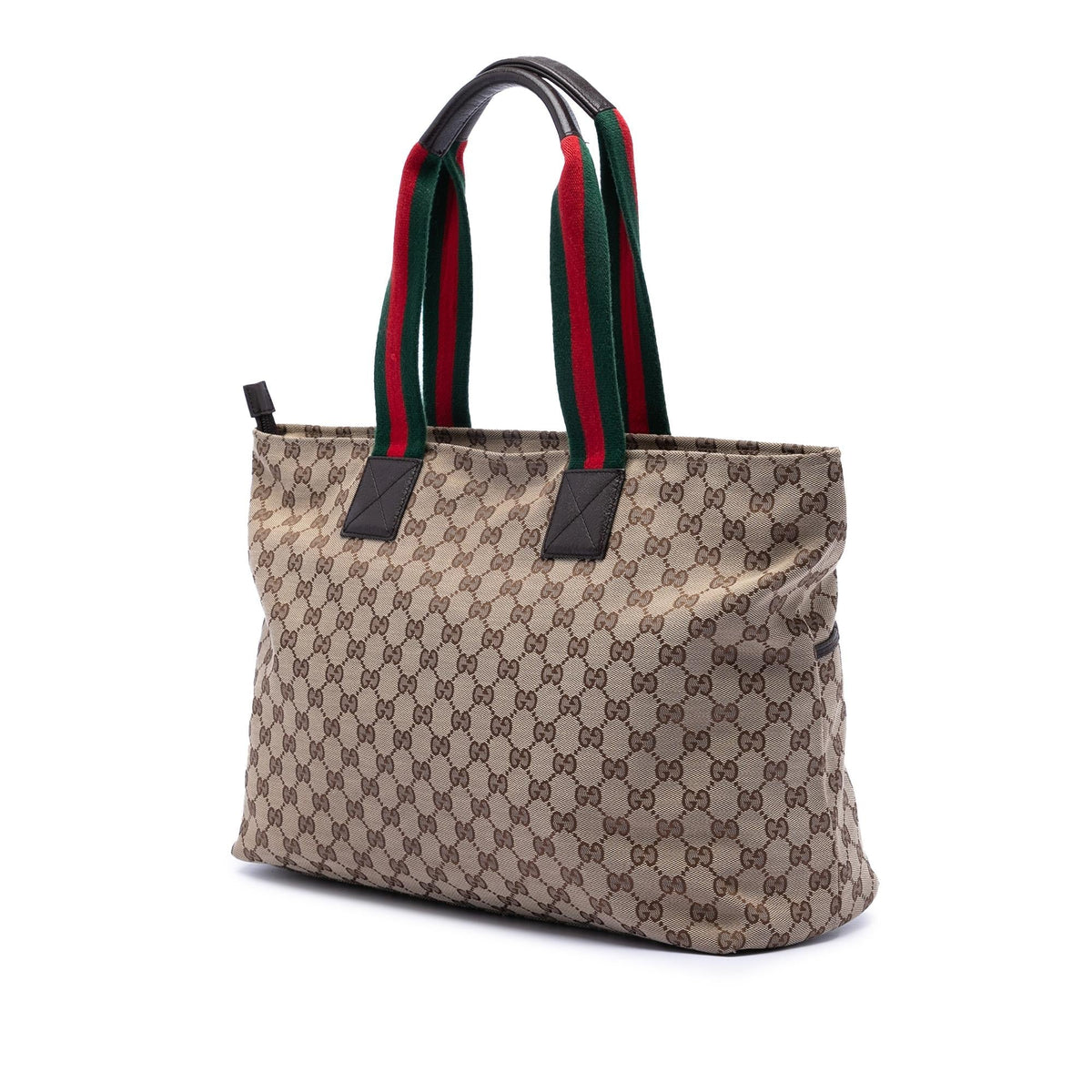 Gucci GG Canvas Web Tote