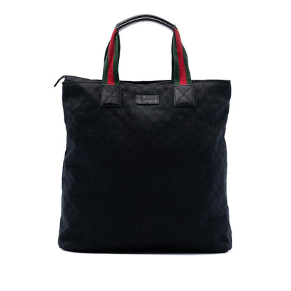 Gucci GG Canvas Web Tote