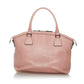 Gucci GG Charm Dome Leather Satchel (SHG-29691)