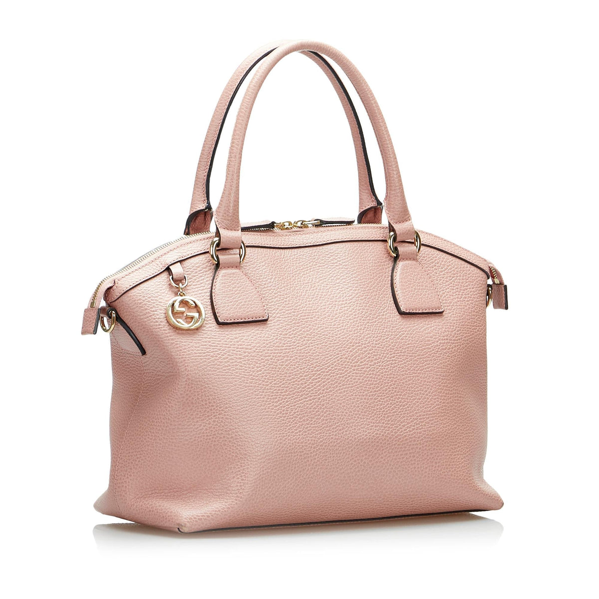 Gucci GG Charm Dome Satchel (SHG-aBjhD5)