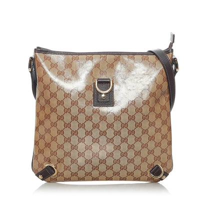 Gucci GG Crystal Abbey D-Ring Crossbody Bag (SHG-30153)