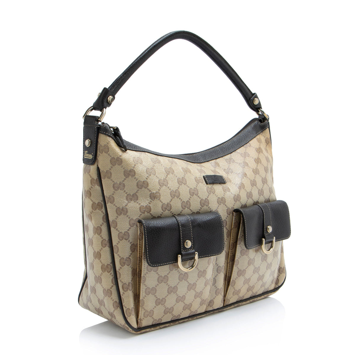 Gucci GG Crystal Abbey Pocket Hobo