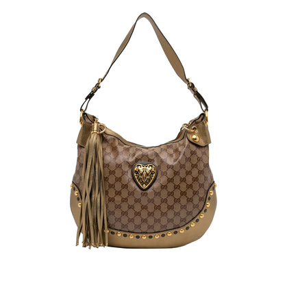 Gucci GG Crystal Babouska Heart (SHG-cylFYH)