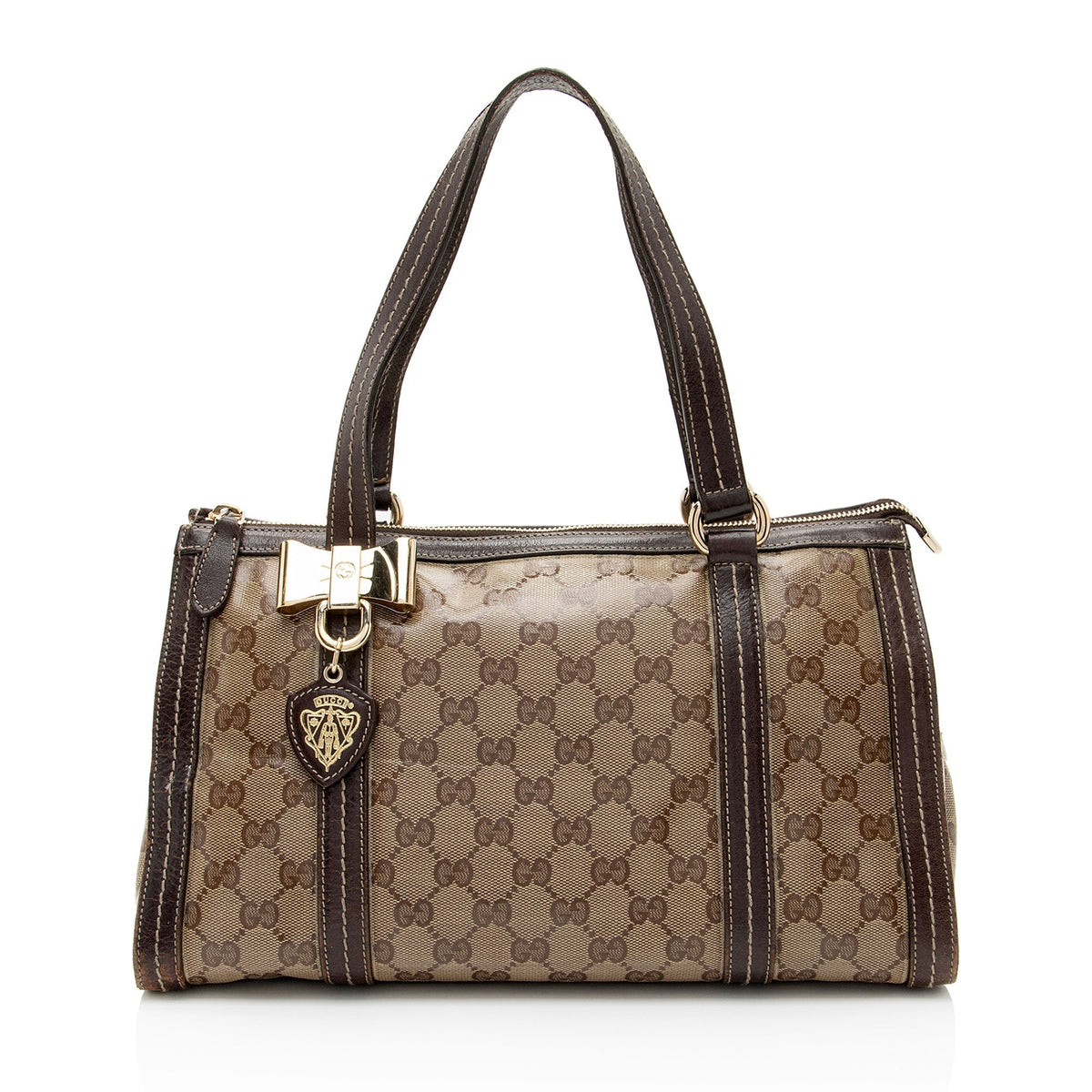 Gucci GG Crystal Duchessa Boston Bag (SHF-011vqr)