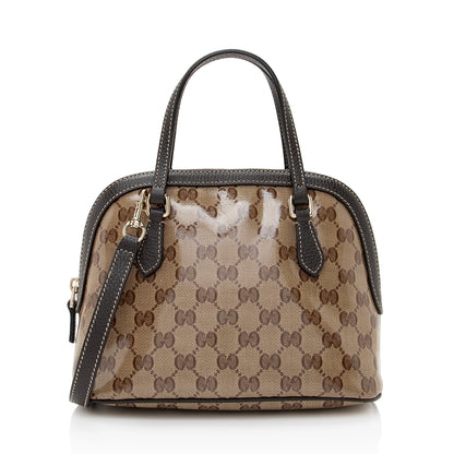 Gucci GG Crystal Mini Dome Satchel (SHF-22885)