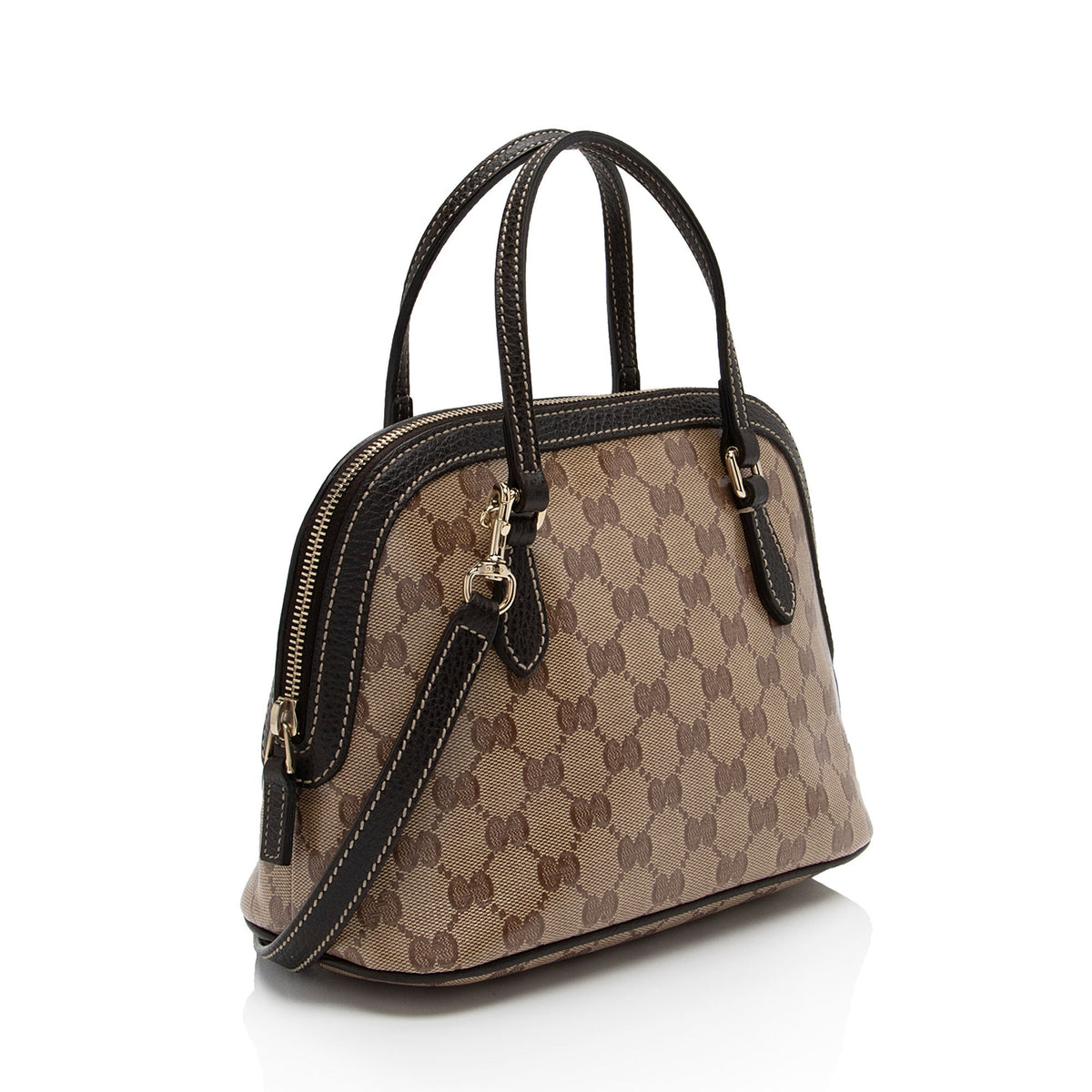 Gucci GG Crystal Mini Dome Satchel (SHF-N9jhKV)