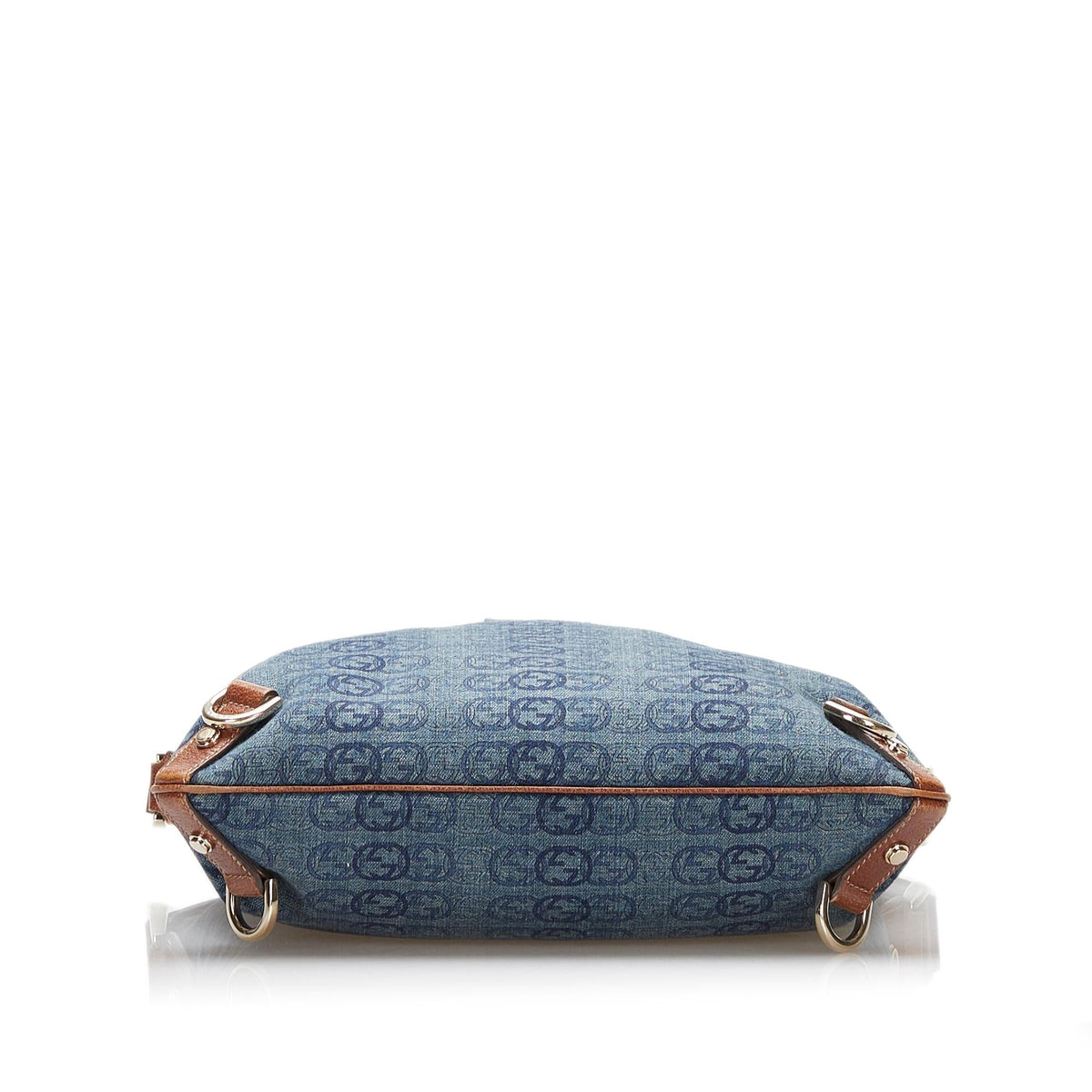 Gucci GG Denim Abbey D-Ring Crossbody Bag (SHG-37187)