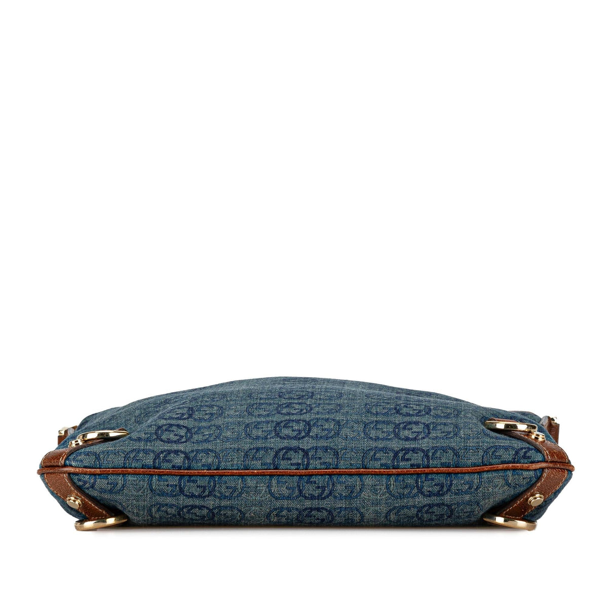 Gucci GG Denim Abbey D-Ring Crossbody Bag