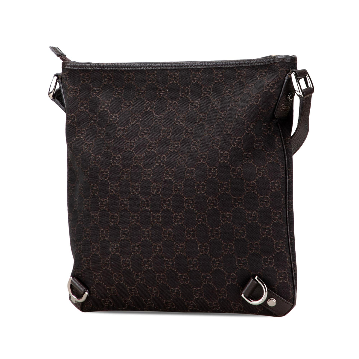 Gucci GG Denim Abbey D Ring Crossbody