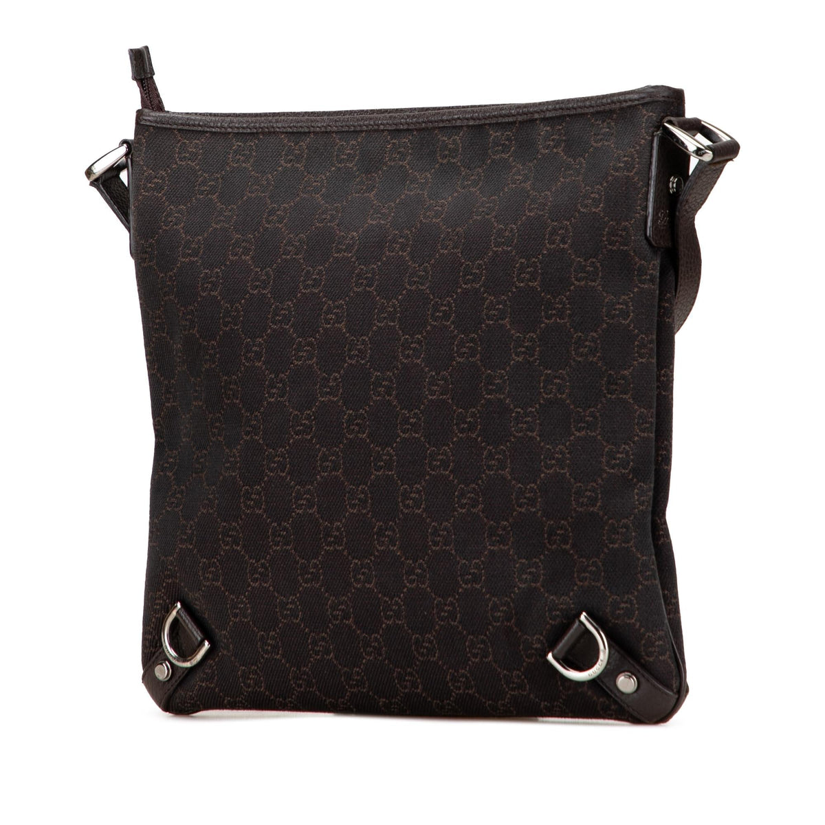 Gucci GG Denim Abbey D Ring Crossbody