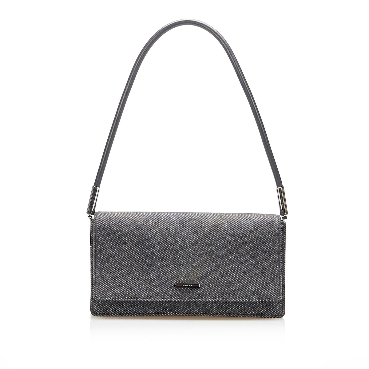 Gucci GG Denim Baguette (SHG-17915)