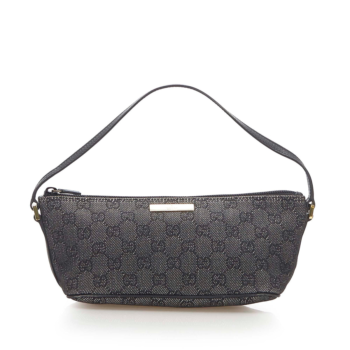 Gucci GG Denim Boat Baguette (SHG-22301)