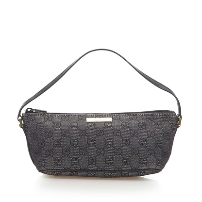 Gucci GG Denim Boat Baguette (SHG-22301)
