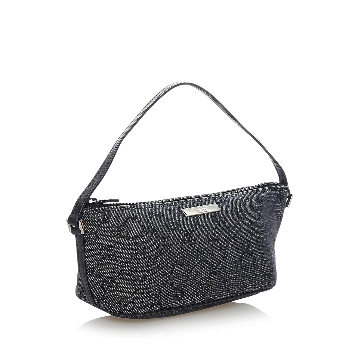 Gucci GG Denim Boat Baguette (SHG-32788)