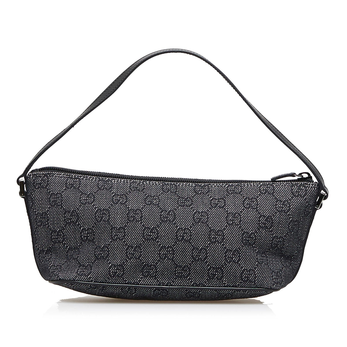 Gucci GG Denim Boat Baguette (SHG-2yQjKr)