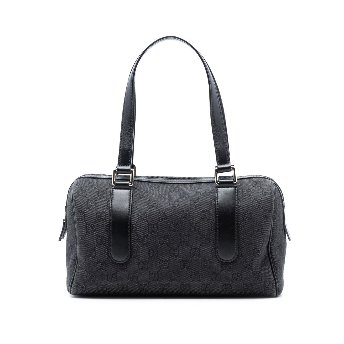 Gucci GG Denim Charmy Boston Bag