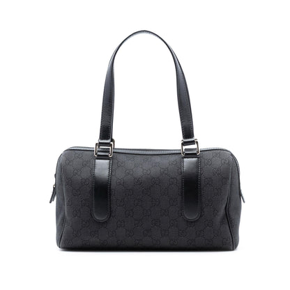 Gucci GG Denim Charmy Boston Bag