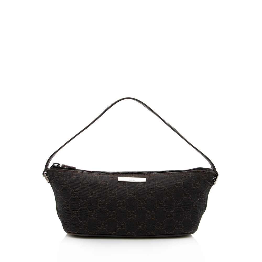 Gucci GG Denim Classic Pochette (SHF-15210)
