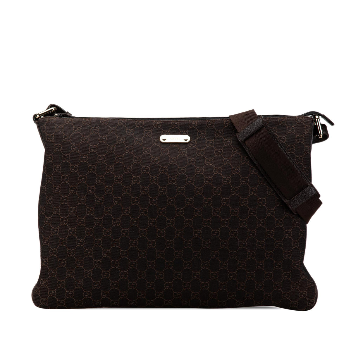 Gucci GG Denim Crossbody (SHG-VCWzhC)