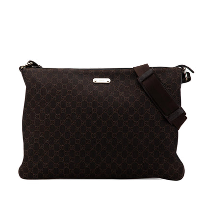 Gucci GG Denim Crossbody (SHG-VCWzhC)