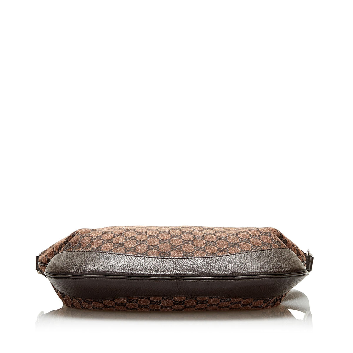 Gucci GG Denim Half Moon Crossbody Bag (SHG-35631)